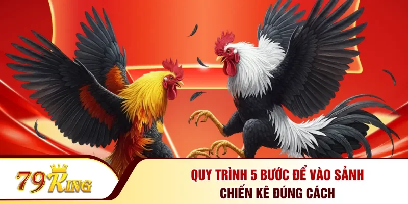 Quy trình 5 bước để vào sảnh chiến kê đúng cách