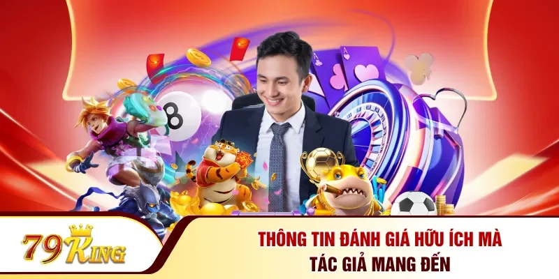 Thông tin đánh giá hữu ích mà tác giả mang đến